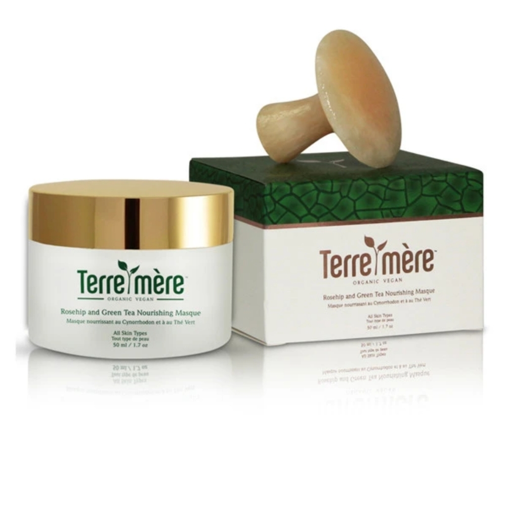 Terre Mere Rosehip & Greentea Mask new